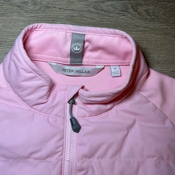 Peter Millar Pink Hybrid Vest - Picture 3 of 4